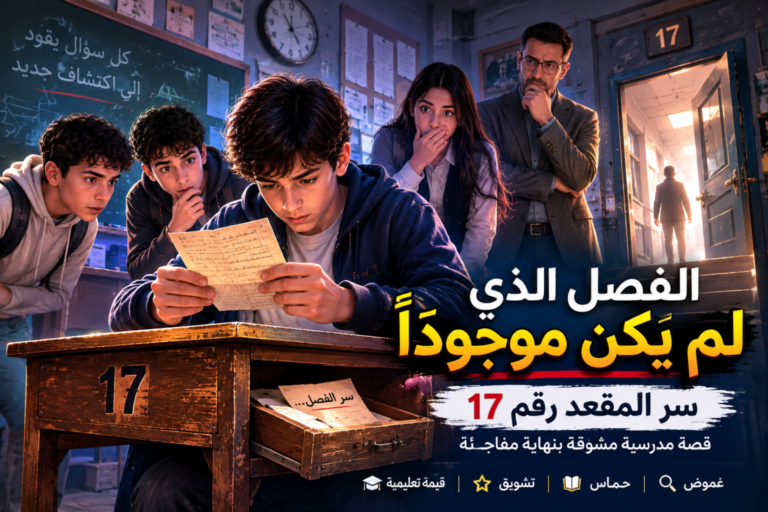 سر المقعد رقم 17 في المدرسة القديمة.. قصة مدرسية مشوقة لن تنساها