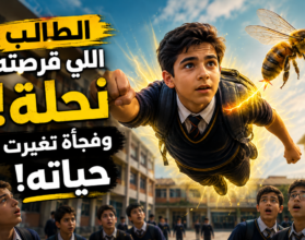 قرصة نحلة غيّرت حياة عمر.. من طالب فاشل إلى بطل خارق في المدرسة!