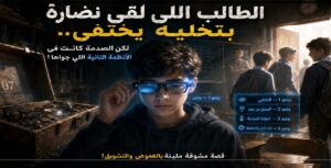 الطالب اللي لقى نضارة بتخليه يختفي.. لكن الصدمة كانت في الأنظمة التانية اللي جواها!
