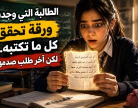 الطالبة التي وجدت ورقة تحقق كل ما تكتبه.. لكن آخر طلب يقلب حياتها!
